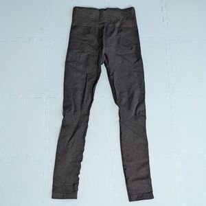 Athleta Leggings Medium Brown Glitter Shimmer Espresso